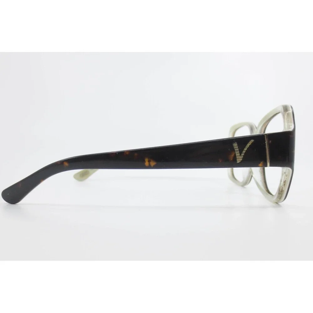 Vera Wang Soho Eyeglasses Tortoise Blue Square Frame 57-16-135 Designer Eyewear